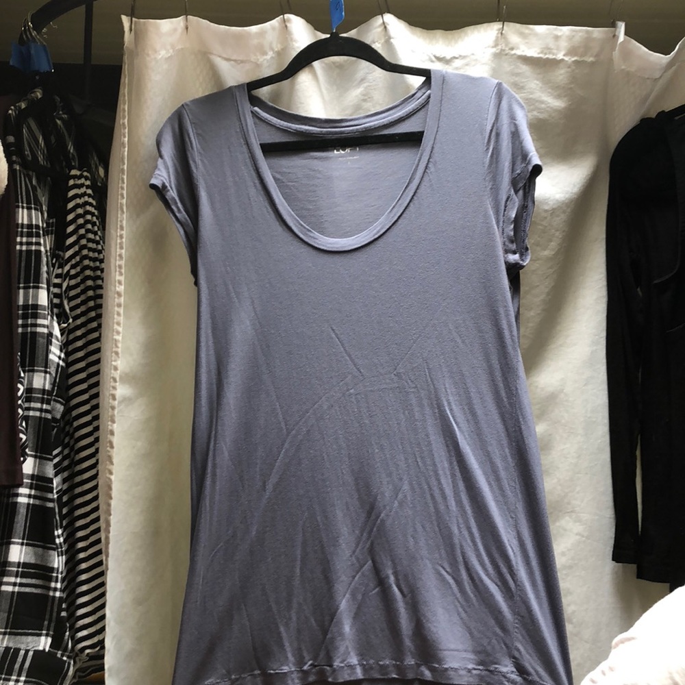 Loft tank top, short sleeve, and long sleeve